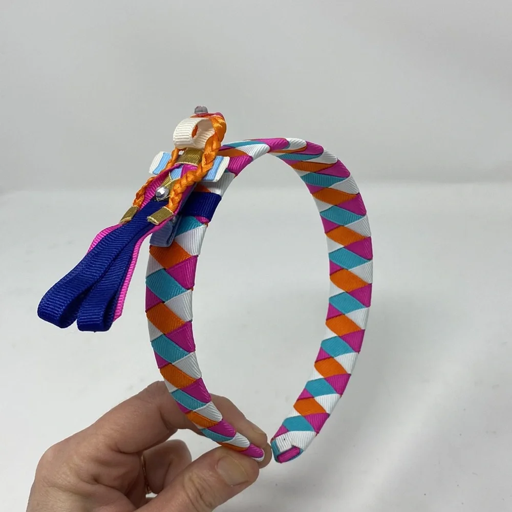 Headband with Anna ribbon clip